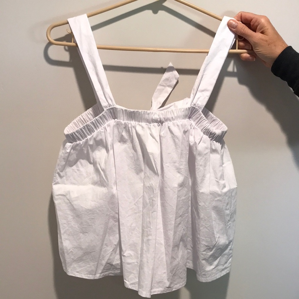 Kimchi Blue white cotton top